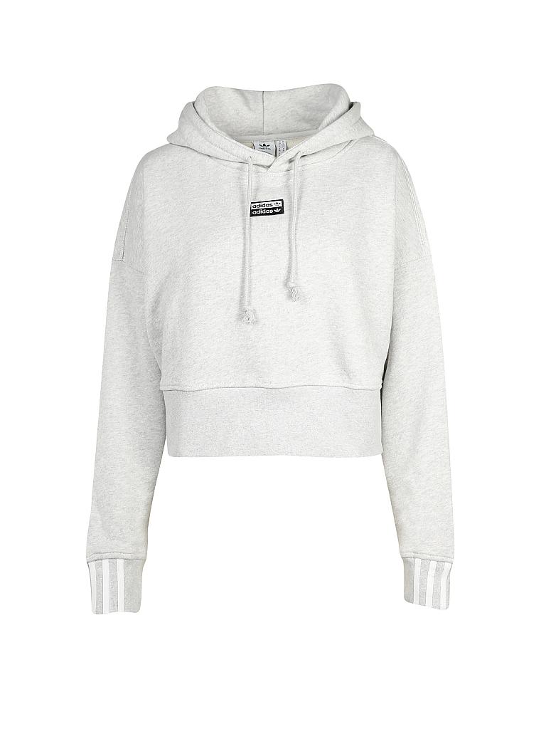 ADIDAS Sweater Cropped Fit grau | XS adidas jacke damen grau crop